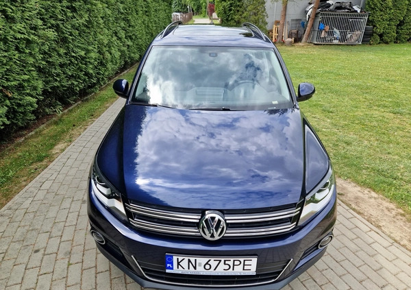 Volkswagen Tiguan cena 62900 przebieg: 72000, rok produkcji 2015 z Gniewkowo małe 352